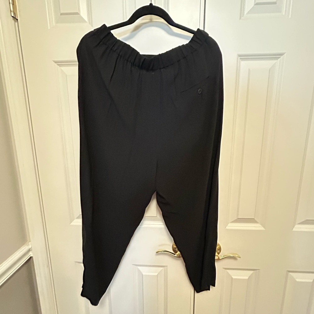 Eileen Fisher silk crepe pants